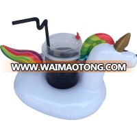 Inflatable drink holders drink floats inflatable cup coasters for pool swimming party and kids bath toys