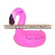 Wine coaster Pink Swan buoy inflatable Swan drink holder float raft for Beverages