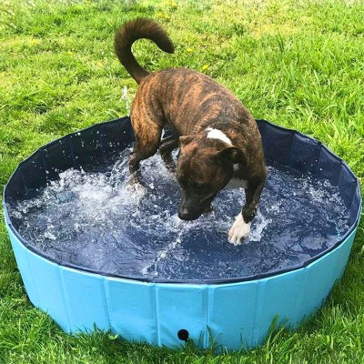 Large Pet pool PVC  foldable dogs bathtub pet swimming pool Washing Pool Summer Outdoor Cats Pools