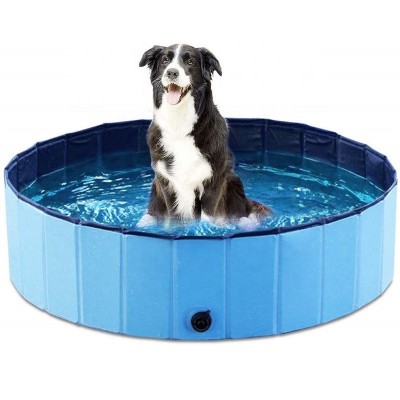 wholesale  inflatable dog Pool Summer Funny Pet Bath pool round inflatable pet toys dog pool